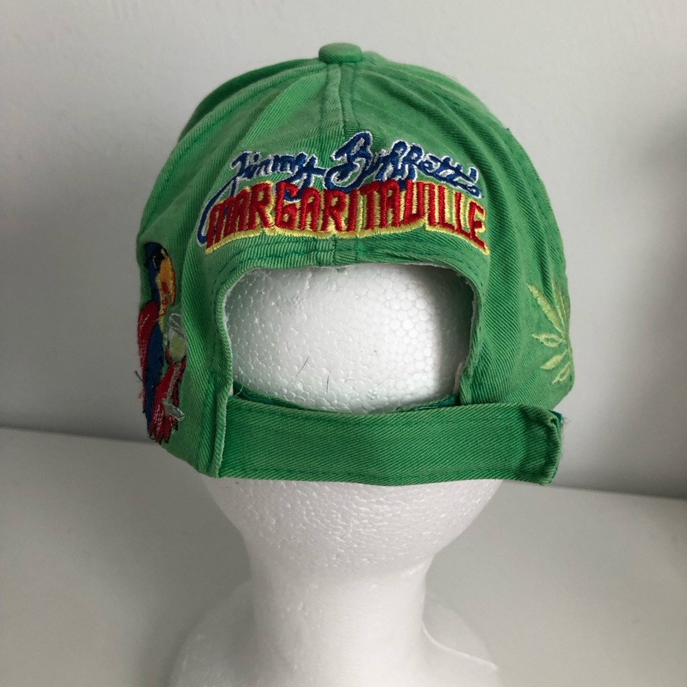 Margaritaville Green Parrot Embroidered Cap - Bird Design - Picture 4 of 5